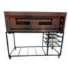 1 Deck 2 Tray Electric Oven + STAND commercial bakery oven detail view 5