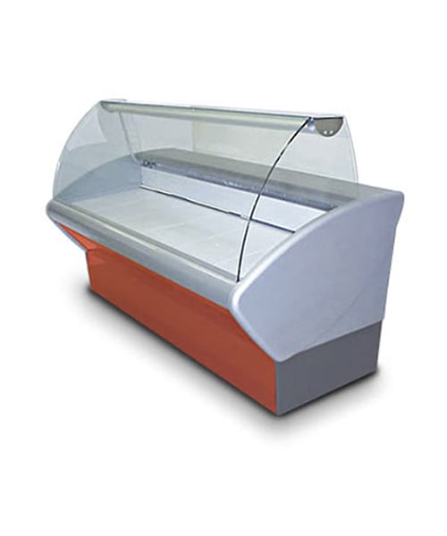 Deli Display 1.2m commercial display fridge detail view 2