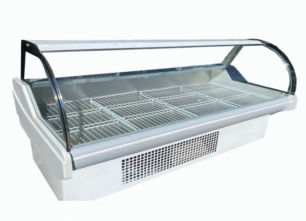 Deli Display 2.5m commercial display fridge detail view 3