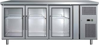 Cool Master Underbar 3 Door Glass underbar refrigeration unit for South African commercial kitchens