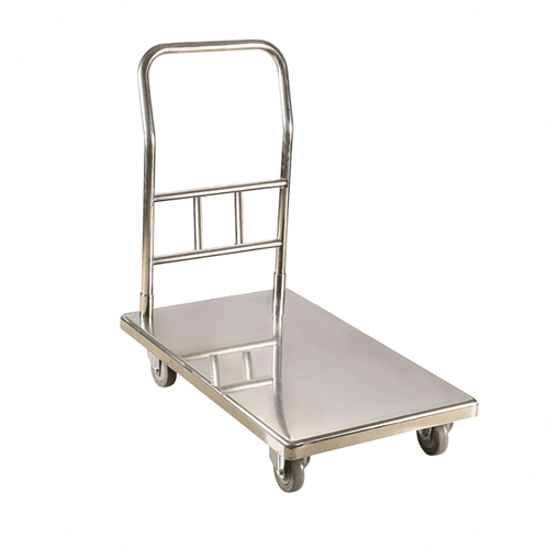 Folding Trolley Stainless Steel bakery storage and work unit for South African bakery kitchens