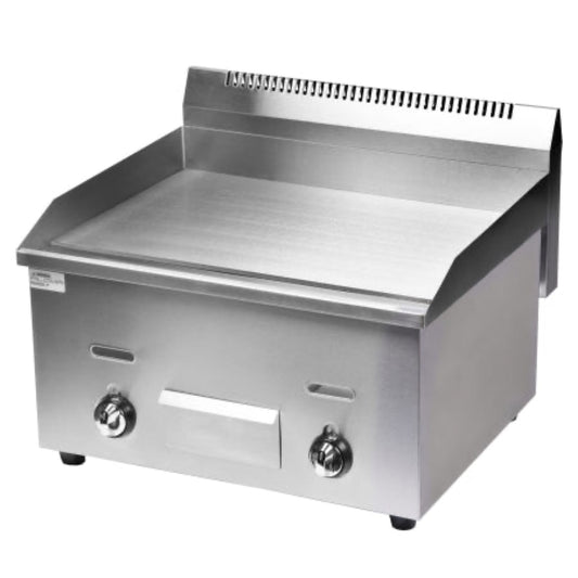 Flat Top Gas Griller 550mm commercial gas griller