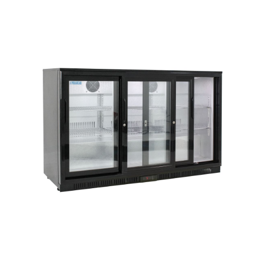 Back Bar Cooler 3 Door Fridge (Sliding) underbar refrigeration unit for South African commercial kitchens