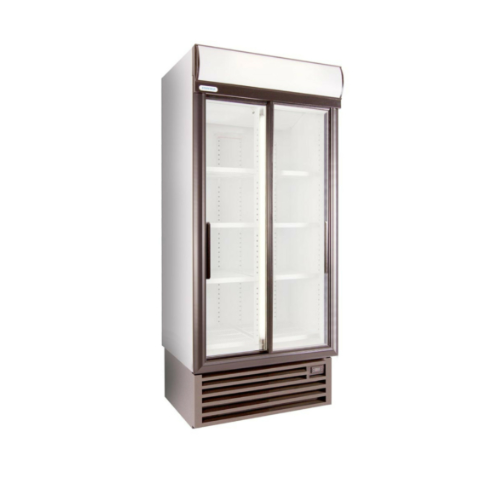 Double Door Display Fridge (STAYCOLD) - Sliding Doors (SD890) commercial display fridge for South African commercial