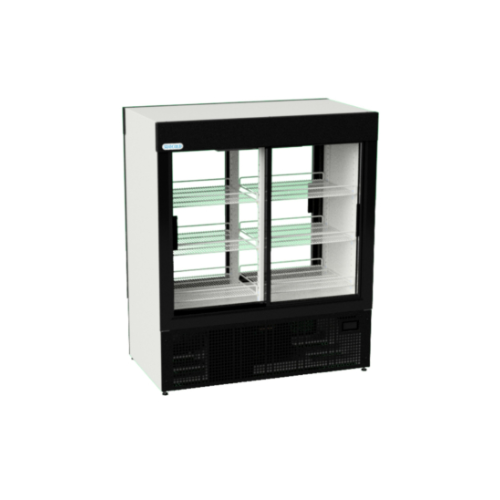 Double Door Fridge (STAYCOLD) - Sliding Doors (SD1140FLC) commercial display fridge for South African commercial