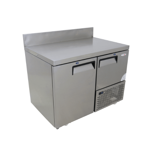 Fridgestar Underbar Cooler 1.5 Door - Steel Doors WITH Splashback commercial display fridge for South African