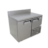 Fridgestar Underbar Cooler 1.5 Door - Steel Doors WITH Splashback commercial display fridge detail view 3