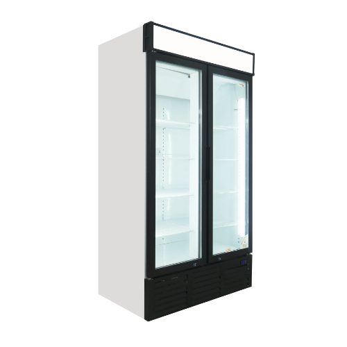 FRIDGESTAR Double Door Display Fridge - Hinged Doors commercial display fridge for South African commercial kitchens
