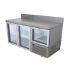 Fridgestar Underbar 2.5 Door - Glass Display - With Splashback commercial display fridge detail view 4