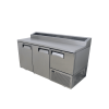 Fridgestar Underbar Cooler 2.5 Door - Steel Doors - Pizza Top commercial display fridge detail view 4