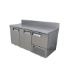 Fridgestar Underbar Cooler 2.5 Door - Steel Doors - With Splashback commercial display fridge detail view 4