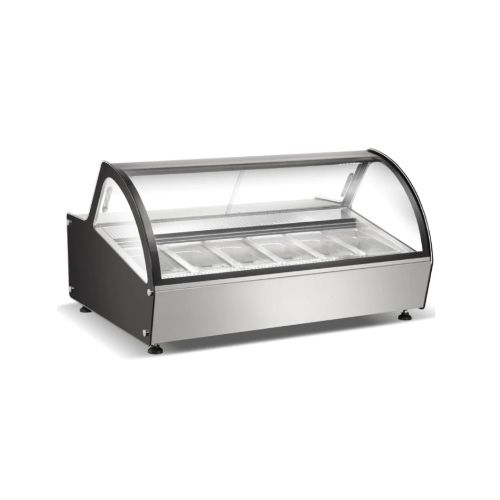Gelato Freezer - 6 Flavour - Counter Top commercial freezer for South African commercial kitchens