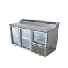 Fridgestar Underbar 2.5 Door - Glass Display - Pizza Top commercial display fridge detail view 4