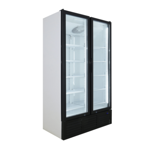 Double Door Hinged FULL Display Fridge - FH1135 commercial display fridge for South African commercial kitchens