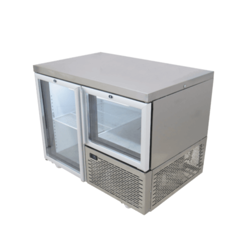 Fridgestar Underbar 1.5 Door - Glass Display commercial display fridge for South African commercial kitchens