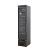 CoolMaster Single Door Fridge - Slim Line Black commercial display fridge detail view 4