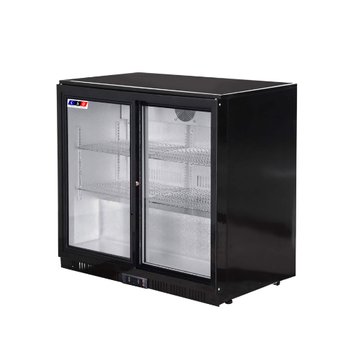 Back Bar Cooler 2 Door - (Sliding) underbar refrigeration unit for South African commercial kitchens