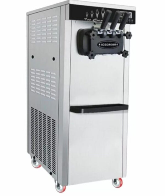 3 Flavor Floor Model Ice Cream Machine event snack equipment