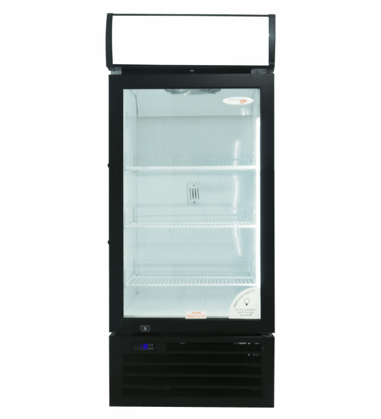 Single Half Door Display Fridge (EH550) commercial display fridge for South African commercial kitchens