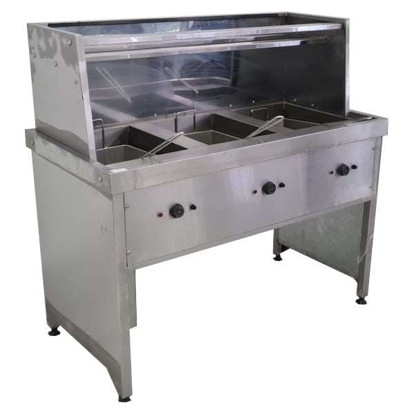 Heavy-Duty Electric Fryers 3X20LT (6Kw) commercial fryer for South African catering kitchens