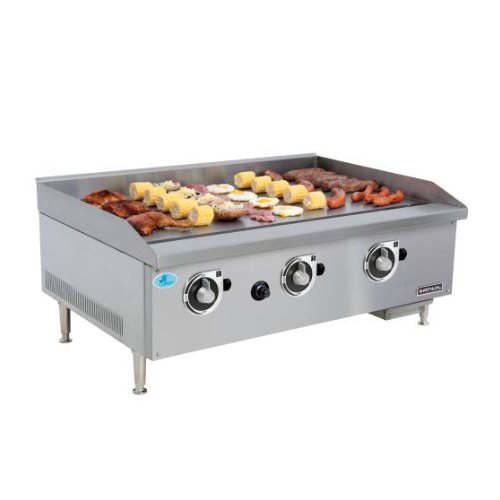ANVIL Flat Top Griller 900mm - Gas Premiere commercial gas griller