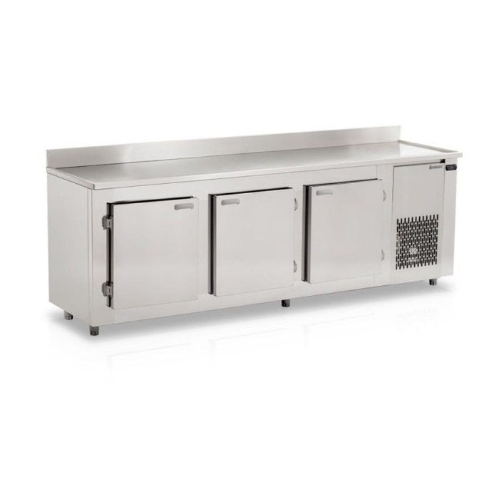 Gelopar Under Counter Fridge 2.55m GBFE-255AI commercial display fridge detail view 2
