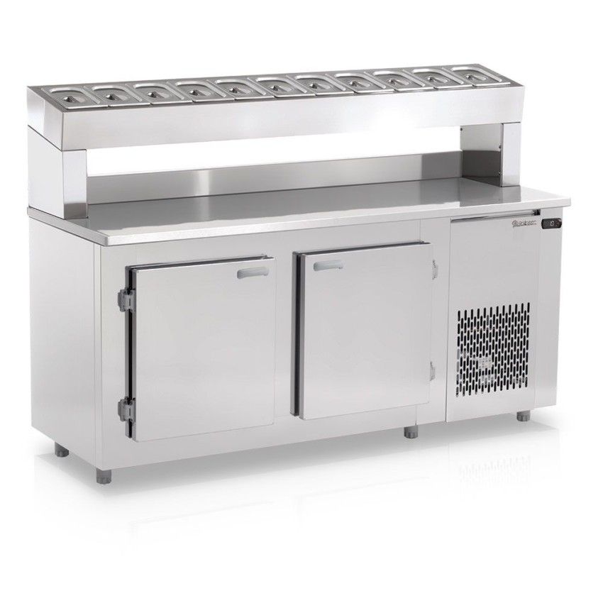 Gelopar Under Counter Pizza and Salad Pre Table 1.9m GBPZ-190AI commercial display fridge for South African commercial