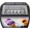 Gelato Freezer - 16 Flavour - Floor Standing bakery refrigeration and display unit detail view 3
