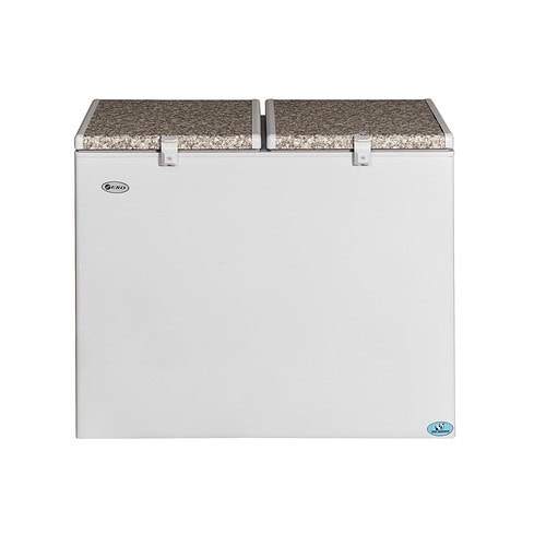 GFR260DB Zero Gas Electric Side By Side Double Bin Chest Freezer - 236L commercial freezer for South African