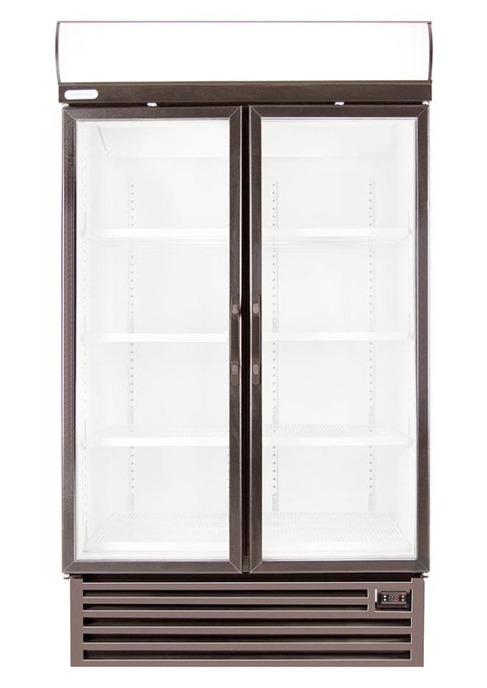 Double Door Display Fridge (STAYCOLD) - Hinged Doors (HD1140) commercial display fridge for South African commercial