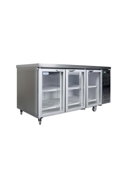 Staycold Glass Display Underbar Cooler 3 Door - 1.8m commercial display fridge detail view 5