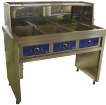 Heavy-Duty Electric Fryers 3X20LT (6Kw) commercial fryer detail view 2