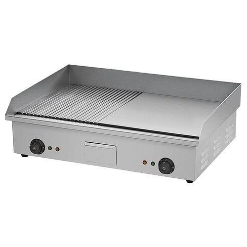 Half Grooved / Half Flat Electric Griller commercial griller for South African catering kitchens