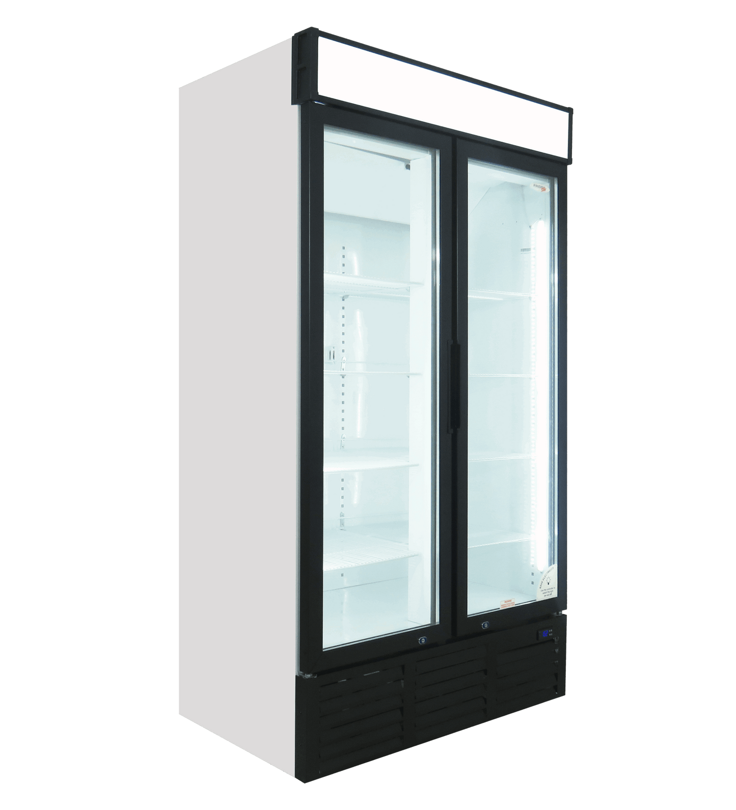 FRIDGESTAR Double Door Display Fridge - Hinged Doors commercial display fridge detail view 4