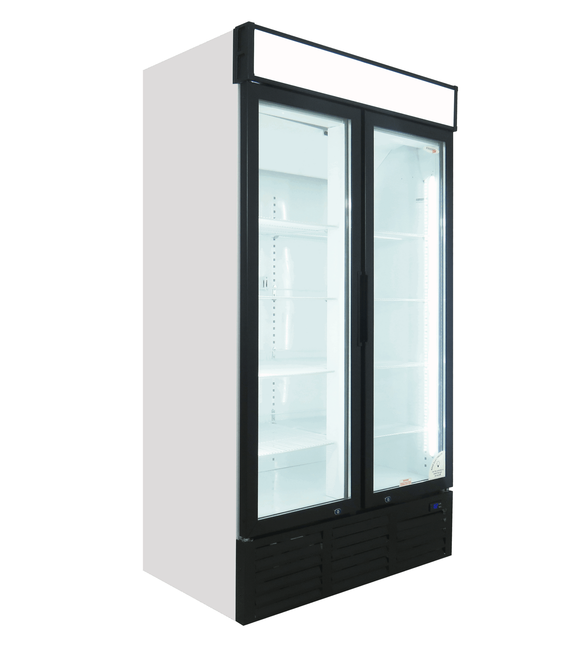FRIDGESTAR Double Door Display Fridge - Hinged Doors commercial display fridge detail view 4