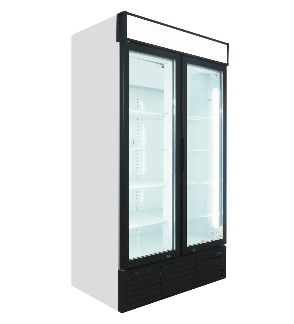FRIDGESTAR Double Door Display Fridge - Hinged Doors commercial display fridge detail view 13
