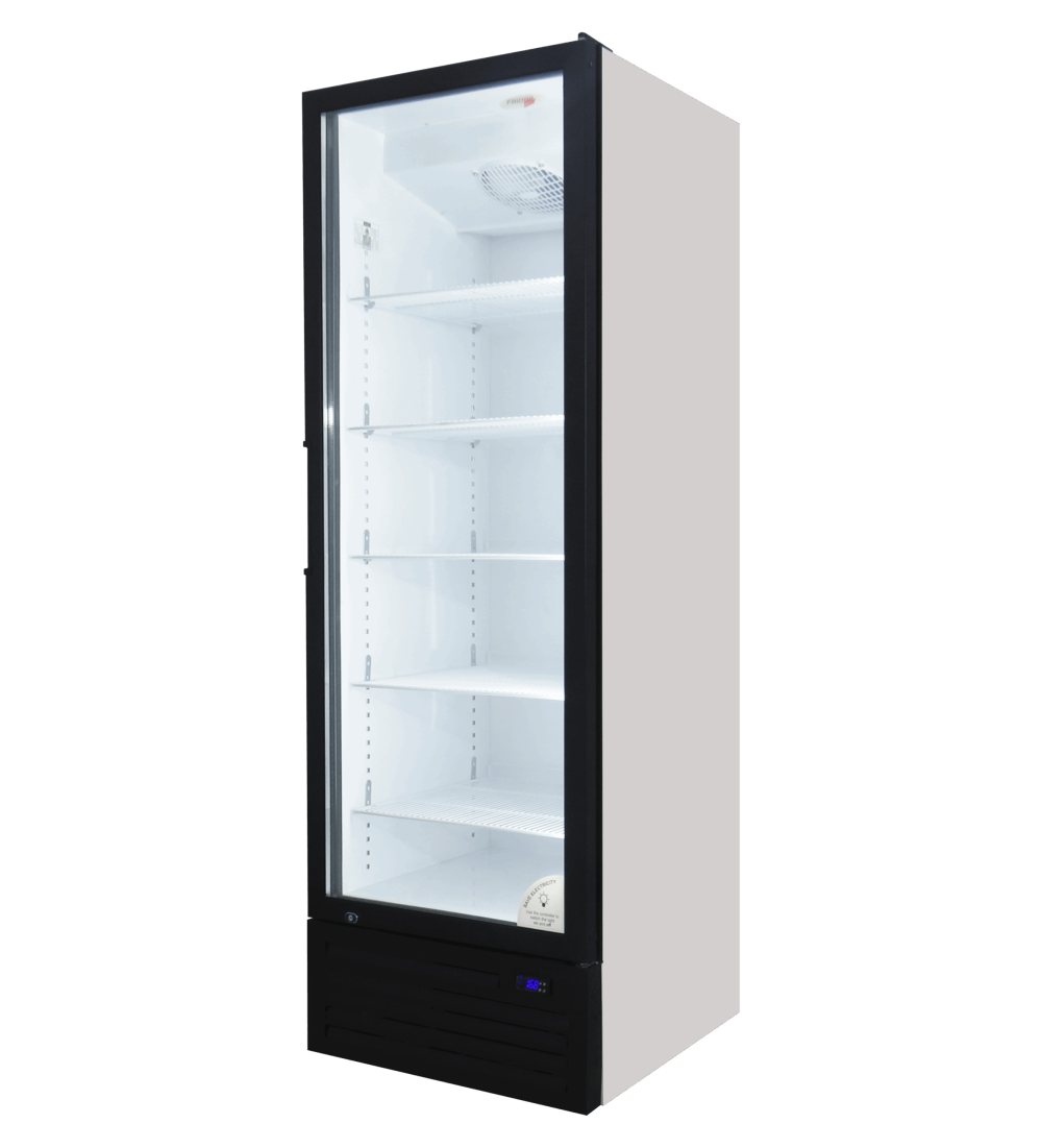 Single Door FULL Display Fridge - FH690 commercial display fridge detail view 4