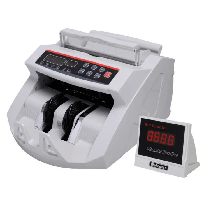 Money/Note Counter With Counterfeit Detection butchery packing and counter support equipment detail view 2