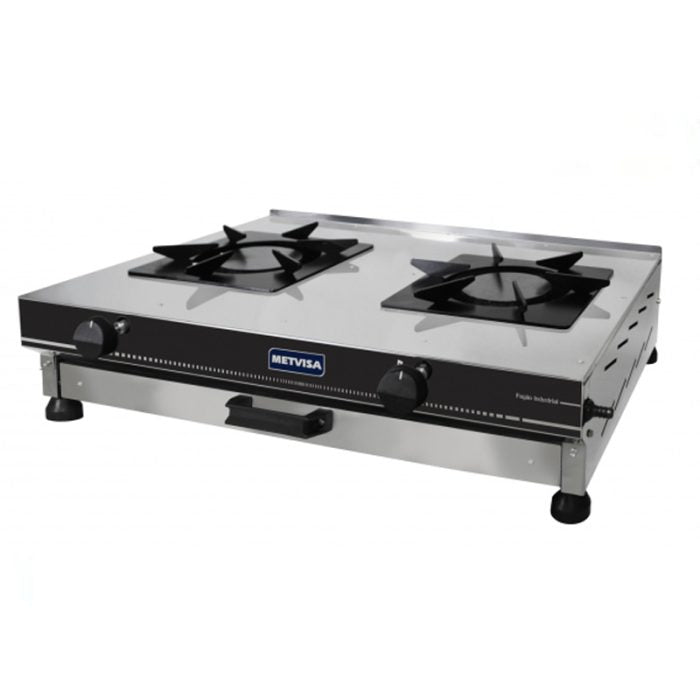 Metvisa 2 Burner Industrial Stove commercial processing equipment
