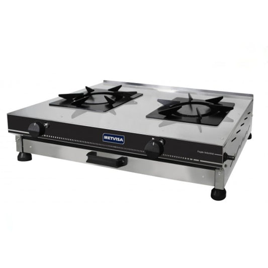 Metvisa 2 Burner Industrial Stove commercial processing equipment