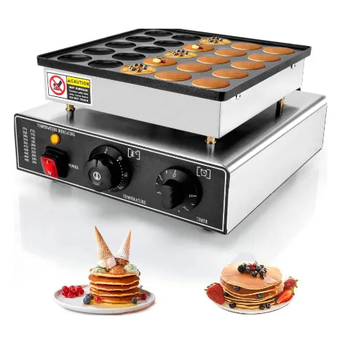 Mini Pancake Maker - Single 25PC bakery refrigeration and display unit for South African bakery kitchens
