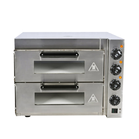 Double Pizza Oven commercial bakery oven detail view 2
