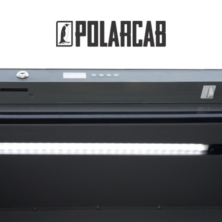 POLARCAB Upright Freezer - Single commercial display fridge detail view 4