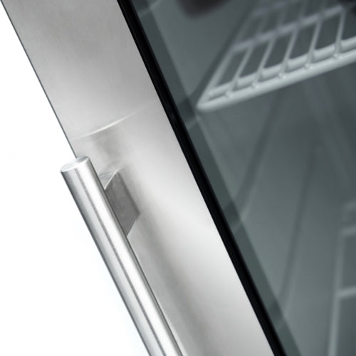 POLARCAB Upright Freezer - Single commercial display fridge detail view 3