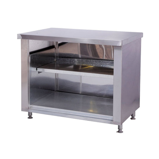 Neutral Service Counter 1100mm x 700mm x 900mm - NO DOORS commercial butchery equipment for South African butcheries