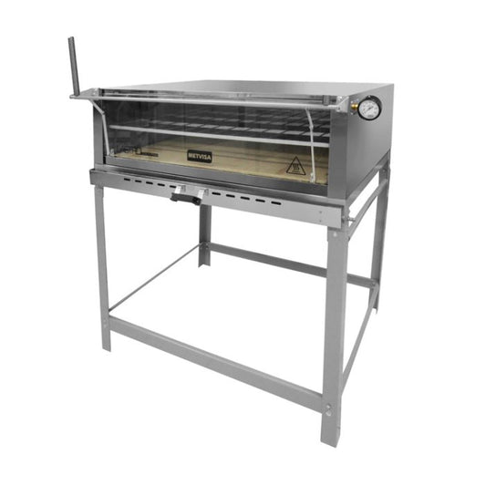 METVISA GAS REFRACTORY OVENS 1100 commercial gas oven