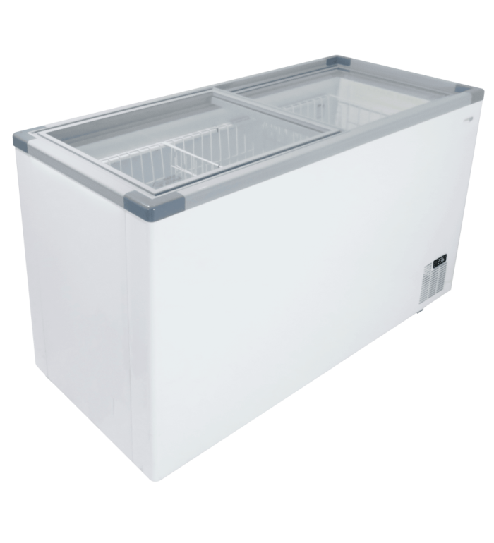 Fridgestar Chest Freezer 520LT VL525 commercial display fridge detail view 2
