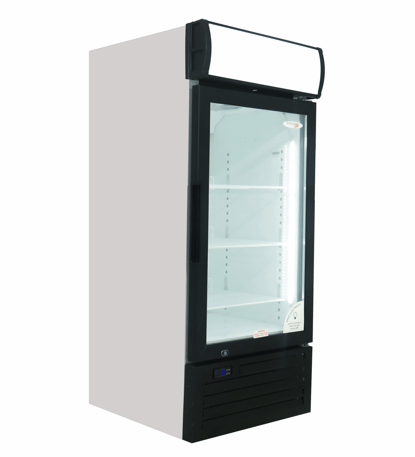 Single Half Door Display Fridge (EH550) commercial display fridge detail view 3