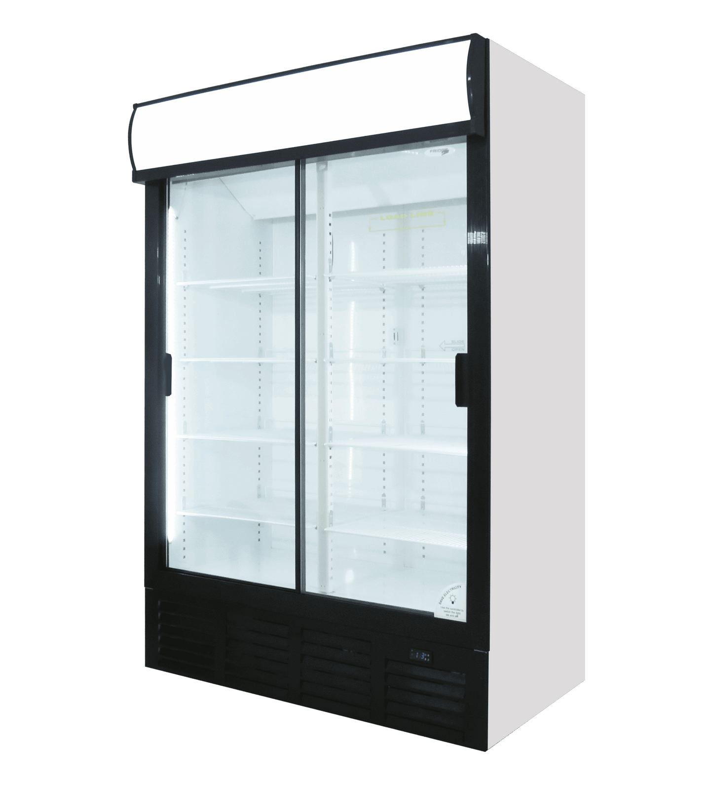 Double Door Display Fridge (Fridgestar) - Sliding Doors (Es1360) commercial display fridge for South African