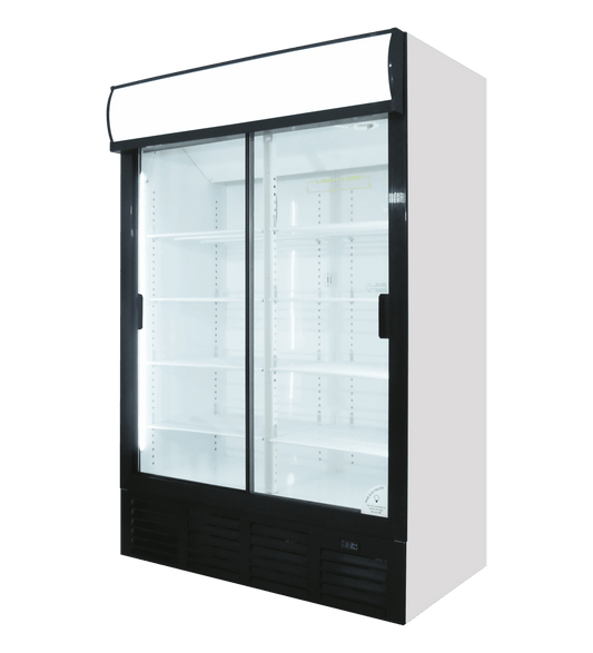 Double Door Display Fridge (Fridgestar) - Sliding Doors (Es1360) commercial display fridge for South African